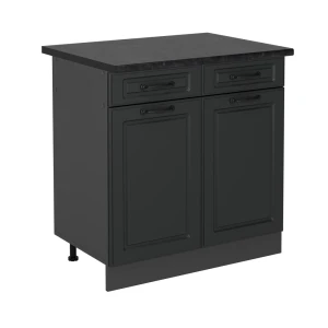 Køkkenskab R-Line Antracit landhus 80 cm , BP Antracit Vicco