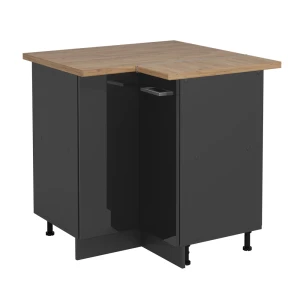 Hjørneskab R-Line Antracit højglans 75.6 cm , BP Eg Vicco