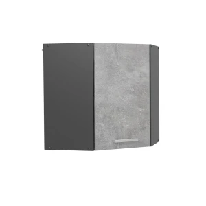 Hjørnehængeskab R-Line Beton 57 cm Vicco