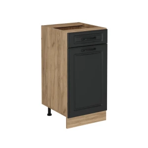 Køkkenskab R-Line Antracit landhus 40 cm uden bordplade Vicco