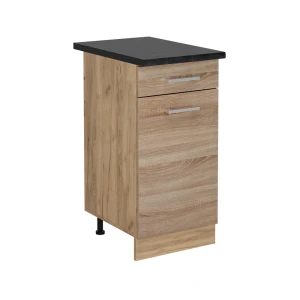Szafka dolna do kuchni R-Line Sonoma 40 cm , BP Antracyt Vicco