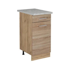 Szafka dolna do kuchni R-Line Sonoma 40 cm BR Marmur Vicco