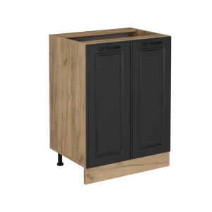 Køkkenskab R-Line Antracit landhus 60 cm uden bordplade Vicco