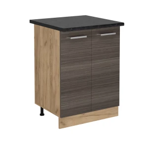 Szafki kuchenne R-Line Szlachetna szarość 60 cm , BP Antracyt Vicco