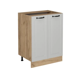 Køkkenskab R-Line Hvid landhus 60 cm uden bordplade Vicco