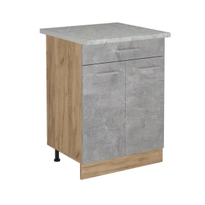 Szafka dolna do kuchni R-Line Beton 60 cm BR Marmur Vicco