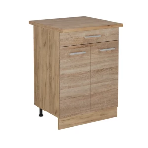 Köksunderskåp R-Line Sonoma 60 cm med låda, AP ek Vicco
