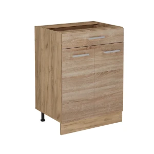 Szafka dolna do kuchni R-Line Sonoma 60 cm z szufladą, bez blatu roboczego Vicco
