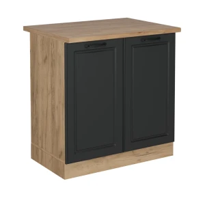 Vaskeskab R-Line Antracit landhus 80 cm , BP Eg Vicco