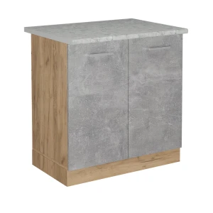 Vaskeskab R-Line Beton 80 cm BP Marmor Vicco