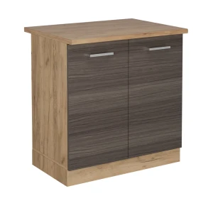 Vaskeskab R-Line Ædel grå 80 cm , BP Eg Vicco