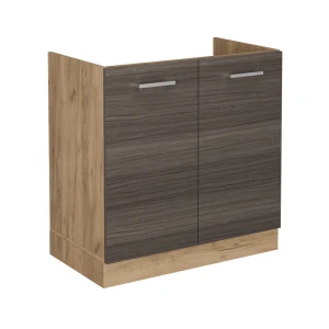 Vaskeskab R-Line Ædel grå 80 cm uden bordplade Vicco