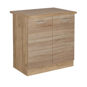 Szafka pod zlew R-Line Sonoma 80 cm , BP Dąb Vicco