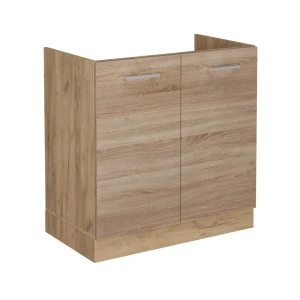 Spülenunterschrank R-Line Sonoma 80 cm ohne Arbeitsplatte Vicco