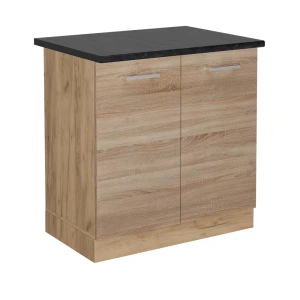 Szafka pod zlew R-Line Sonoma 80 cm , BP Antracyt Vicco