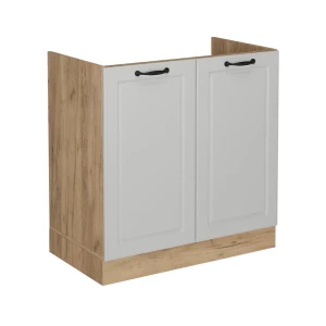 Vaskeskab R-Line Hvid landhus 80 cm uden bordplade Vicco