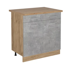 Køkkenskab R-Line Beton 80 cm , BP Eg Vicco