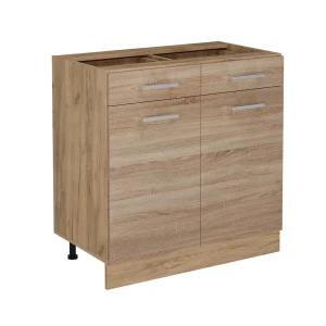 Szafka dolna do kuchni R-Line Sonoma 80 cm bez blatu roboczego Vicco