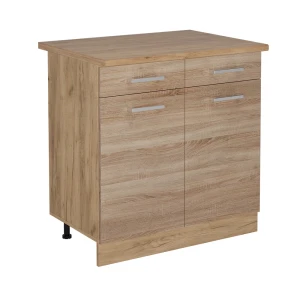 Szafka dolna do kuchni R-Line Sonoma 80 cm , BP Dąb Vicco