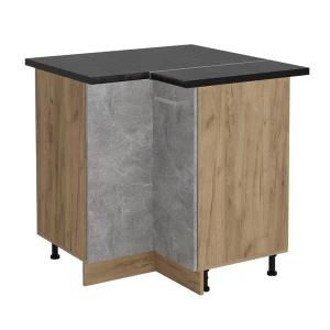 Hjørneskab R-Line Beton 75.6 cm , BP Antracit Vicco