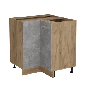 Hjørneskab R-Line Beton 75.6 cm uden bordplade Vicco