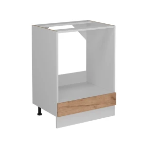 Komfurindbygningsskab R-Line Gold power oak 60 cm uden bordplade Vicco