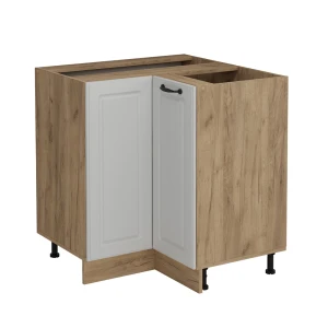 Hjørneskab R-Line Hvid landhus 75.6 cm uden bordplade Vicco