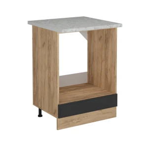 Szafka kuchenna R-Line Antracytowy domek wiejski 60 cm BR Marmur Vicco