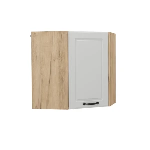 Hjørnehængeskab R-Line Hvid landhus 57 cm Vicco