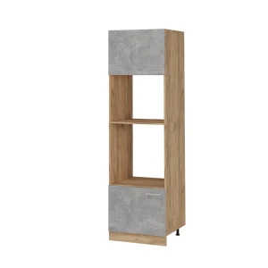 Mikrobølgeovnsskab R-Line Beton 60 cm Vicco