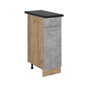 Køkkenskab R-Line Beton 30 cm , BP Antracit Vicco