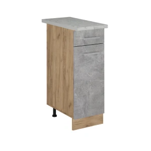 Køkkenskab R-Line Beton 30 cm BP Marmor Vicco