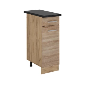 Køkkenskab R-Line Sonoma 30 cm , BP Antracit Vicco