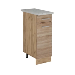 Køkkenskab R-Line Sonoma 30 cm BP Marmor Vicco