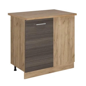 Hjørneskab R-Line Ædel grå 86 cm , BP Eg Vicco