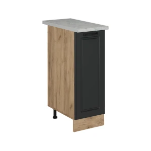 Apotekerskab R-Line Antracit landhus 30 cm BP Marmor Vicco