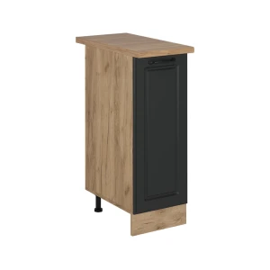 Apothekerschrank R-Line Anthrazit Landhaus 30 cm , AP Eiche Vicco