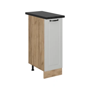 Apotekerskab R-Line Hvid landhus 30 cm , BP Antracit Vicco