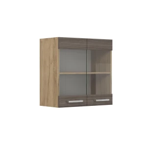 Szklana szafka kuchenna R-Line Szlachetna szarość 60 cm Vicco