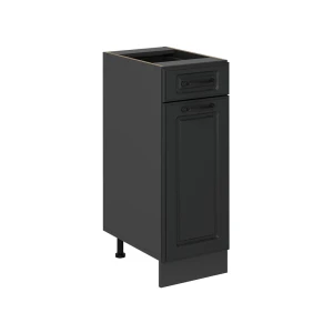 Køkkenskab R-Line Antracit landhus 30 cm uden bordplade Vicco