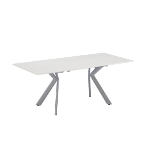 Stół do jadalni Trill Biały/Szary 140-190 x 90 cm Możliwość rozbudowy Vicco