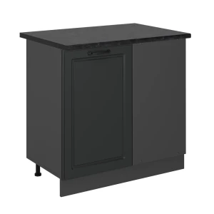 Hjørneskab R-Line Antracit landhus 86 cm , BP Antracit Vicco