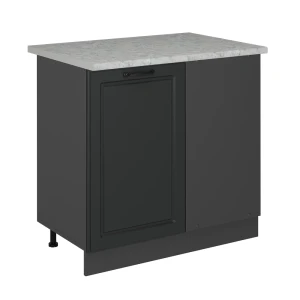 Szafka narożna R-Line Antracytowy domek wiejski 86 cm BR Marmur Vicco