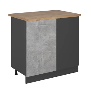 Hjørneskab R-Line Beton 86 cm , BP Eg Vicco