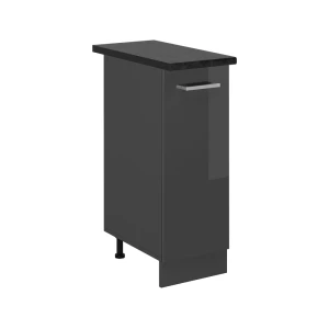 Apotekerskab R-Line Antracit højglans 30 cm , BP Antracit Vicco