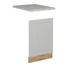 Frontplade R-Line Hvid landhus 45 cm , BP Marmor Vicco