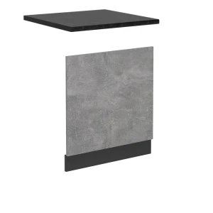 Frontplade R-Line Beton 60 cm , BP Antracit Vicco