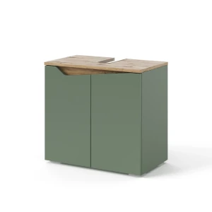 Szafka pod umywalkę Marelle Zielony/rzemieślniczy 60 x 57.5 cm z 2 drzwiami Vicco