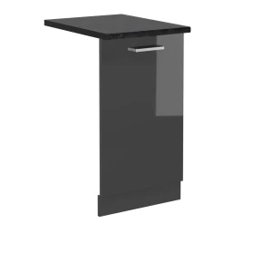 Façade de lave-vaisselle R-Line Anthracite Haute brillance 45cm , PT Anthracite Vicco