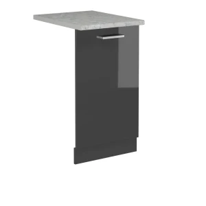 Panel przedni zmywarki R-Line Antracyt wysoki połysk 45 cm , BP Marmur Vicco